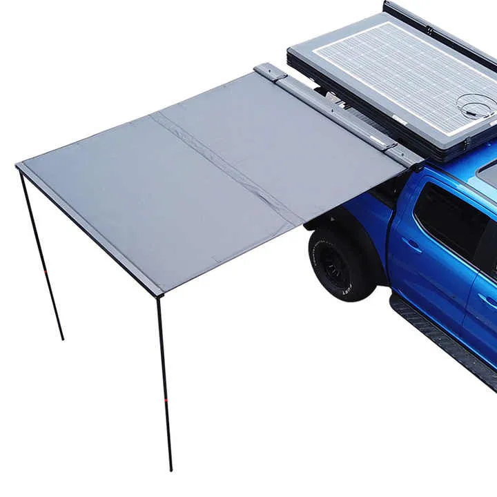 خيمة جانبية لسيارة SUV خيمة جانبية بسرعة فوق المطر واقية من الشمس سيارة مجموعة جانبية -SUV Side Tent Quick Over Rain Sunshade Car Side Tent Set