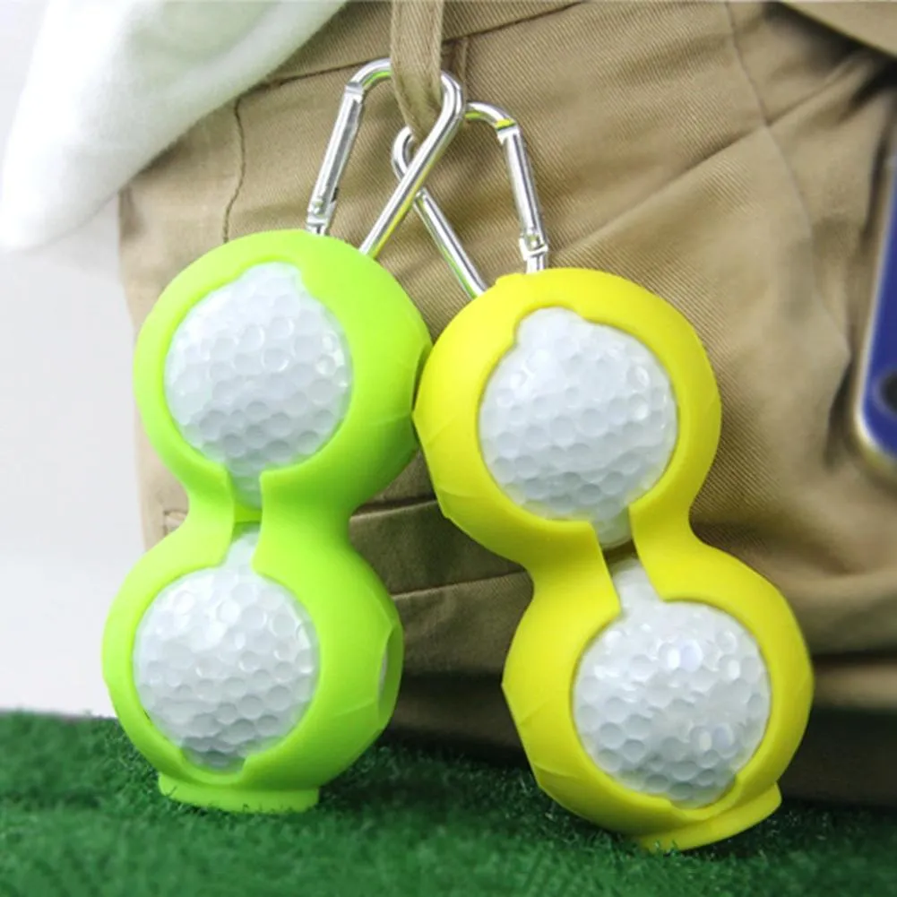 2-pack Golf Silicone Double-ball Protection Sleeves