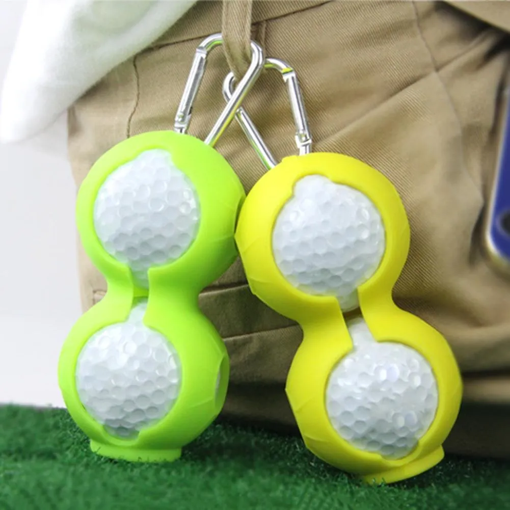 2-pack Golf Silicone Double-ball Protection Sleeves