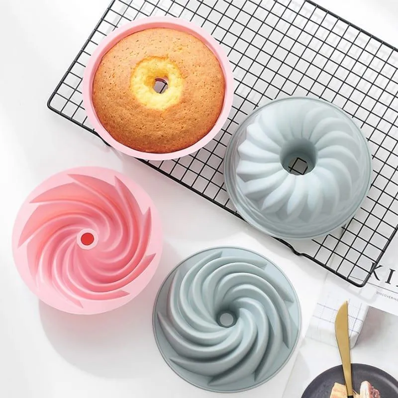 6 inch Non-Stick Round Silicone Baking Cake Mold