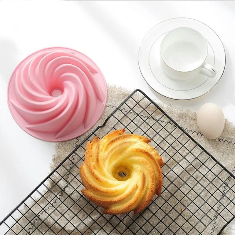 6 inch Non-Stick Round Silicone Baking Cake Mold