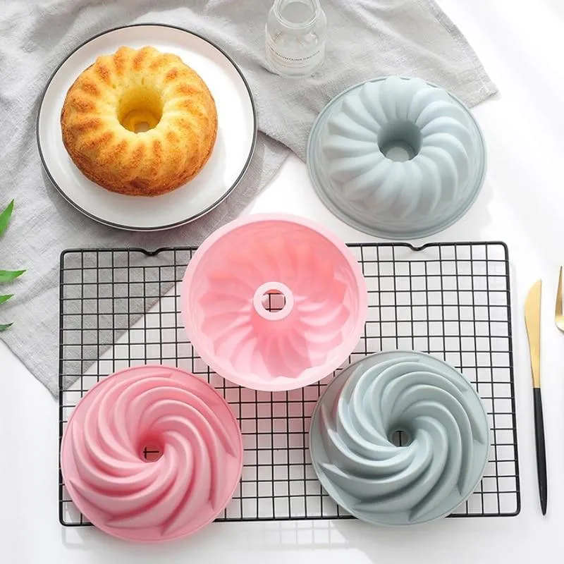 6 inch Non-Stick Round Silicone Baking Cake Mold