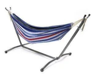 Anywhere Double Size Hammock with Steel Frame