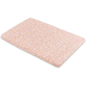 Babyletto Daisy Muslin All-Stages Bassinet Sheet in GOTS Certified Organic Cotton