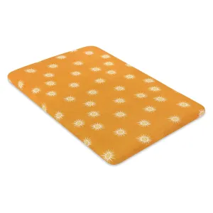 Babyletto Golden Hour All-Stages Bassinet Sheet in GOTS Certified Organic Muslin Cotton