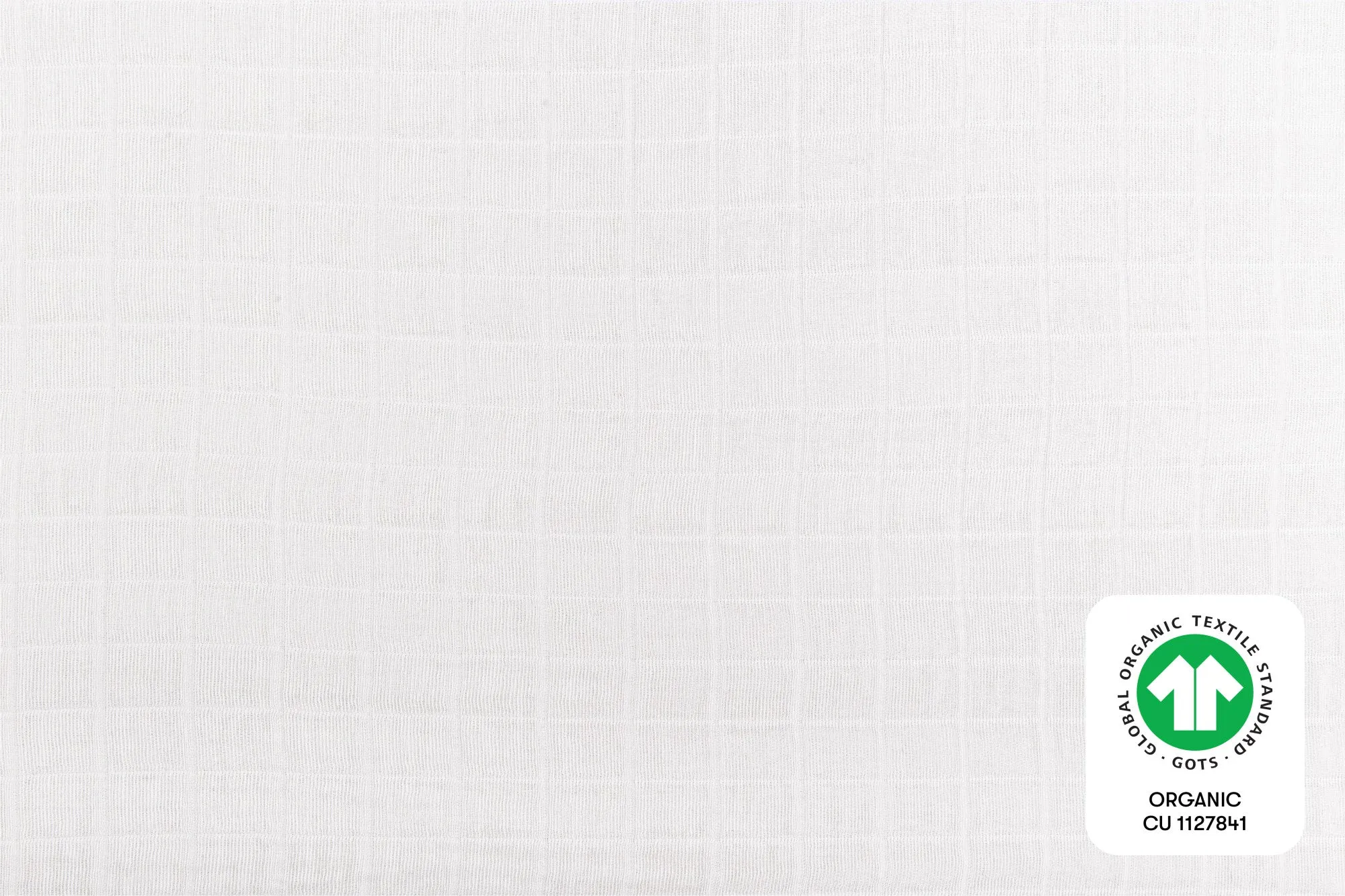 Babyletto Plain White Muslin All-Stages Bassinet Sheet in GOTS Certified Organic Cotton