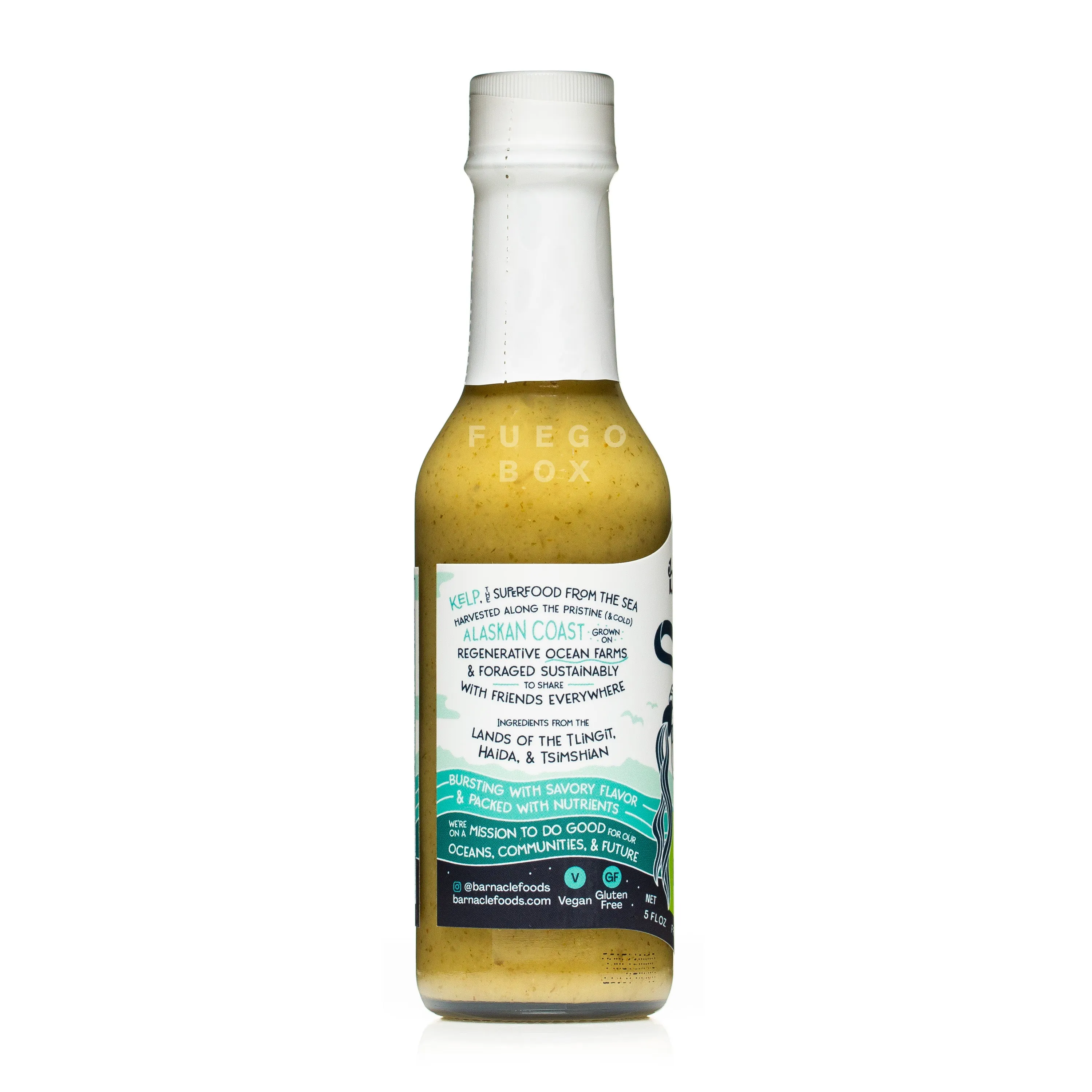 Barnacle Foods Serrano Bullwhip Hot Sauce