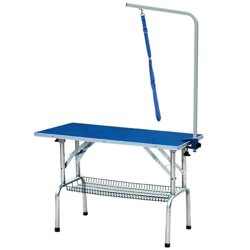 Black Pet Bath & Grooming Table Traction Rope