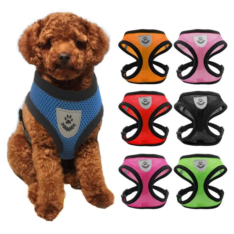 Breathable Dog Walking Vest For Small / Medium Pets Size M