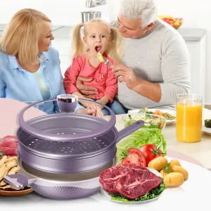 Limited Time 50% OFF Titanium Non-Stick Low-Pressure Pan Set