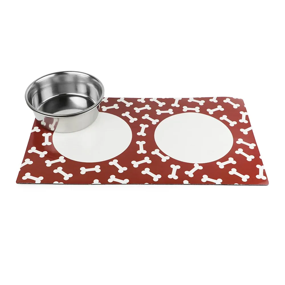 Pawpourri Saty On Mat for Dogs and Cats (Red)