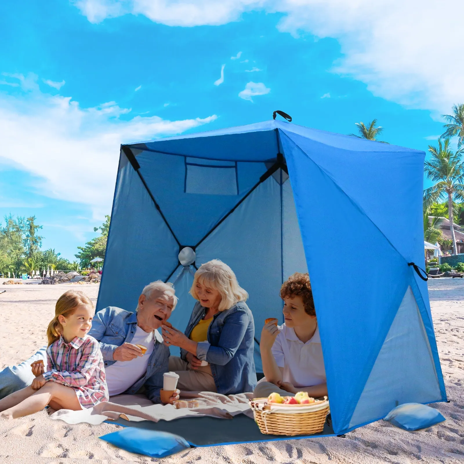 Pop Up Beach Tent, Portable Sun Shelter
