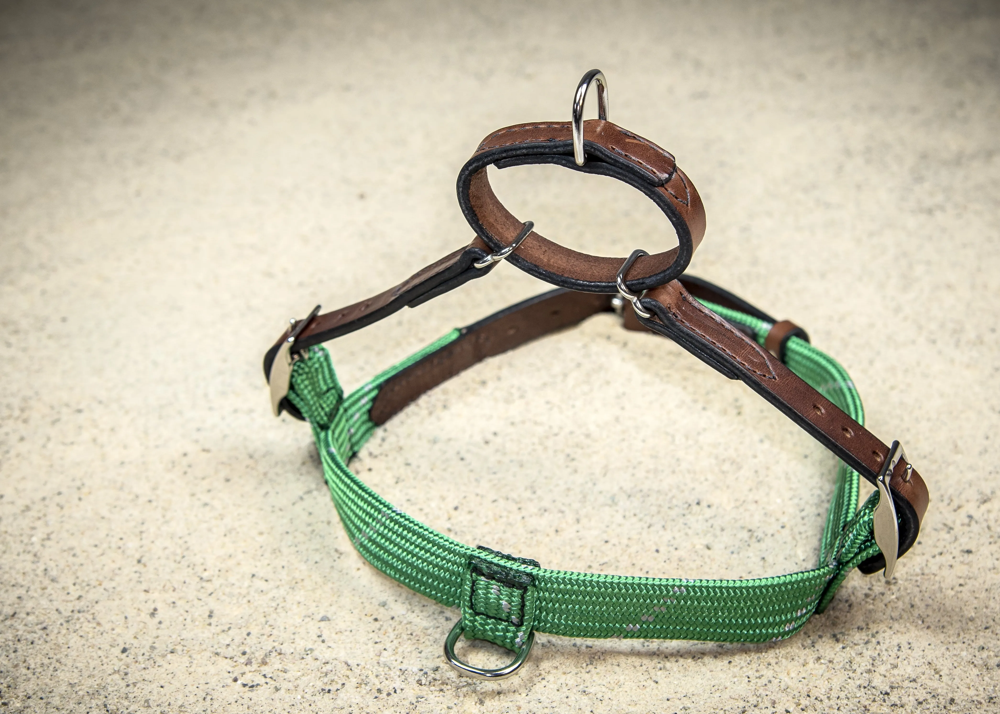 Rope & Leather Harness