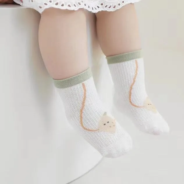 Shirley Summer Kids Socks [Set of 4]