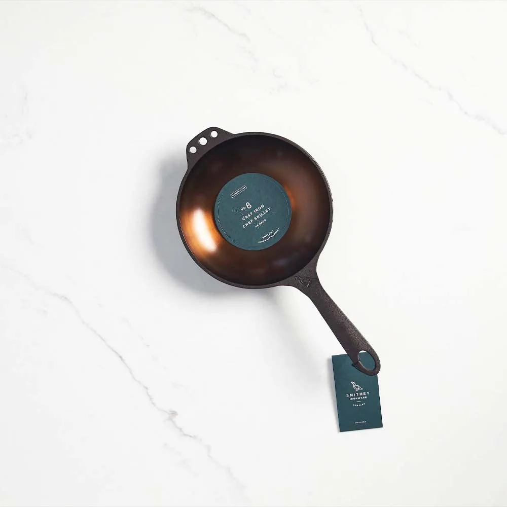 Smithey 8" Cast Iron Chef Skillet