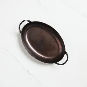 Smithey Carbon Steel Oval Roaster