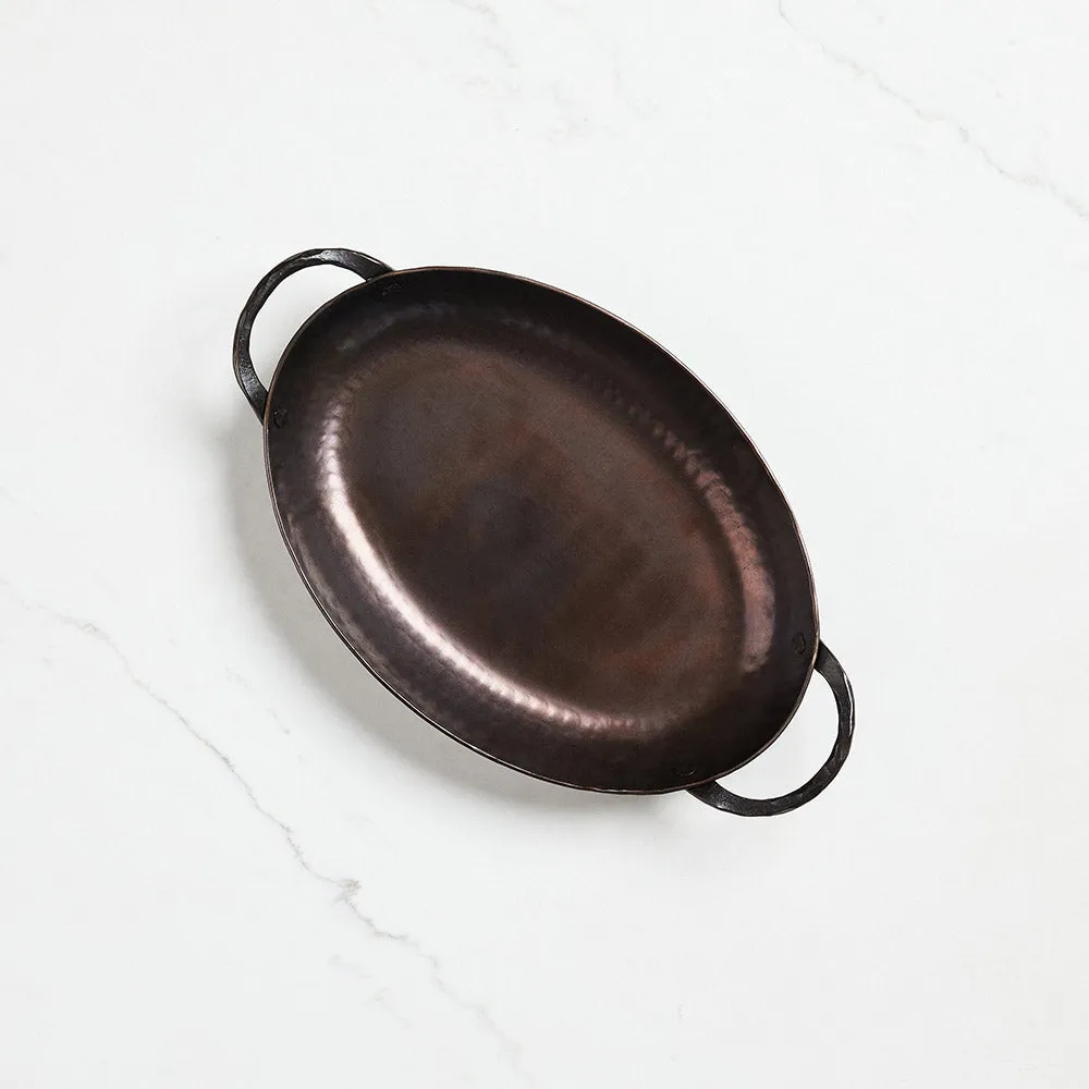 Smithey Carbon Steel Oval Roaster