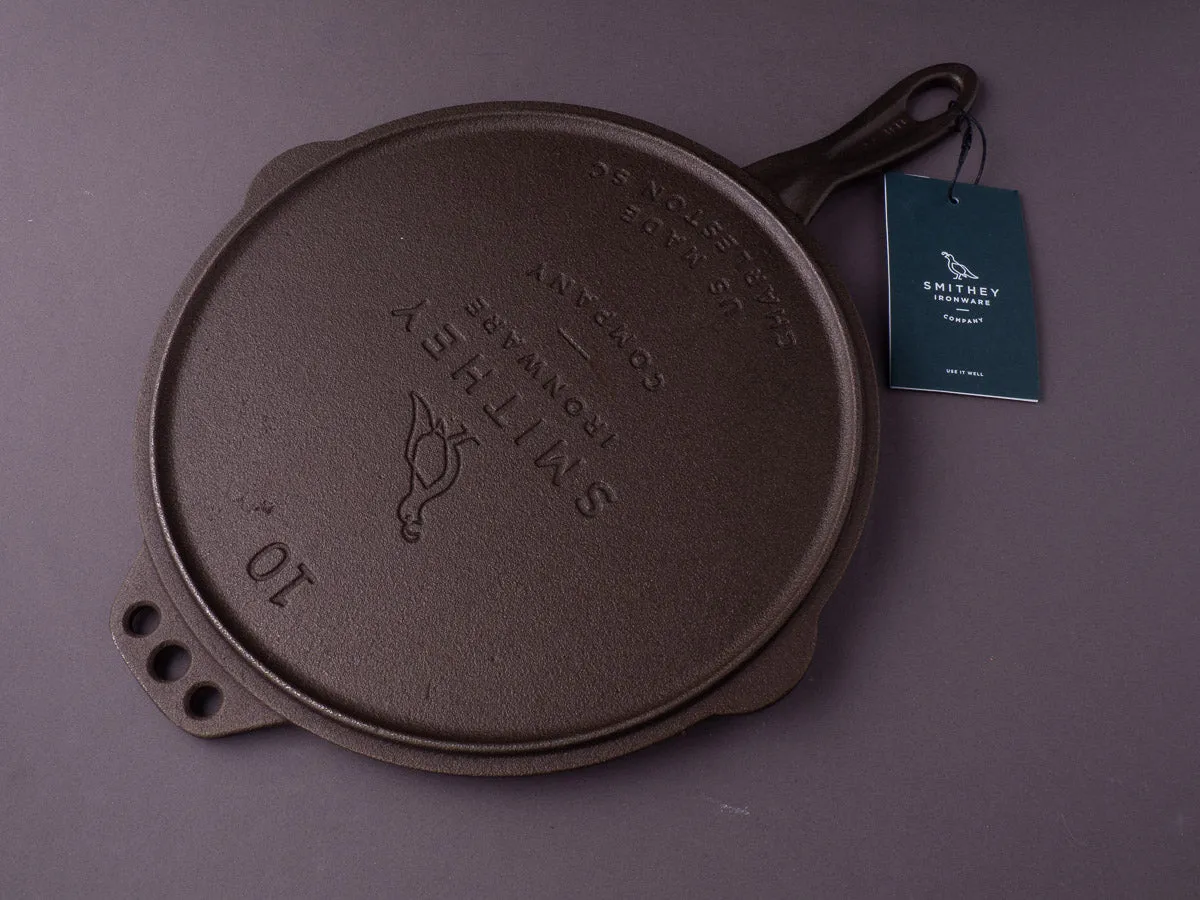 Smithey Ironware - Cast Iron - No. 10 Flat Top Griddle