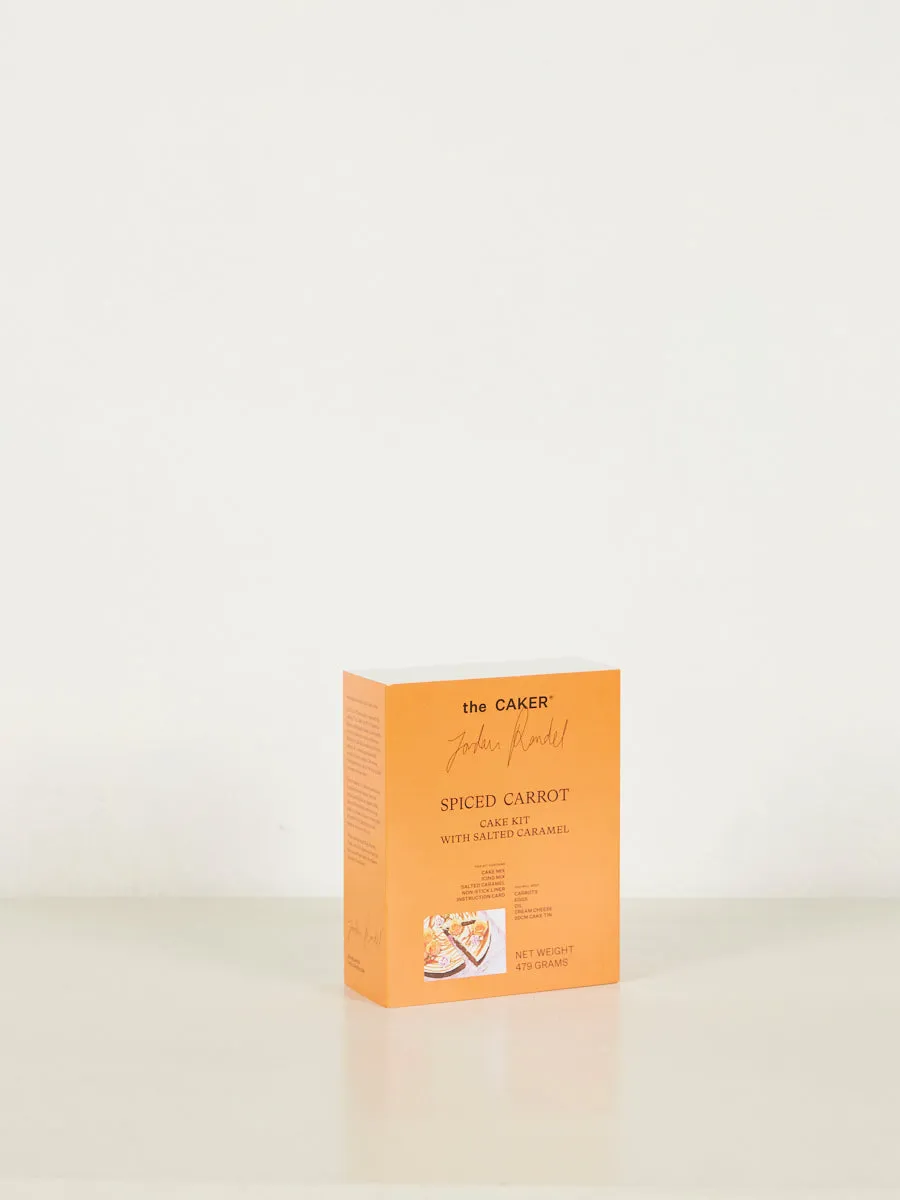 Spiced Carrot with Salted Caramel Cake Kit