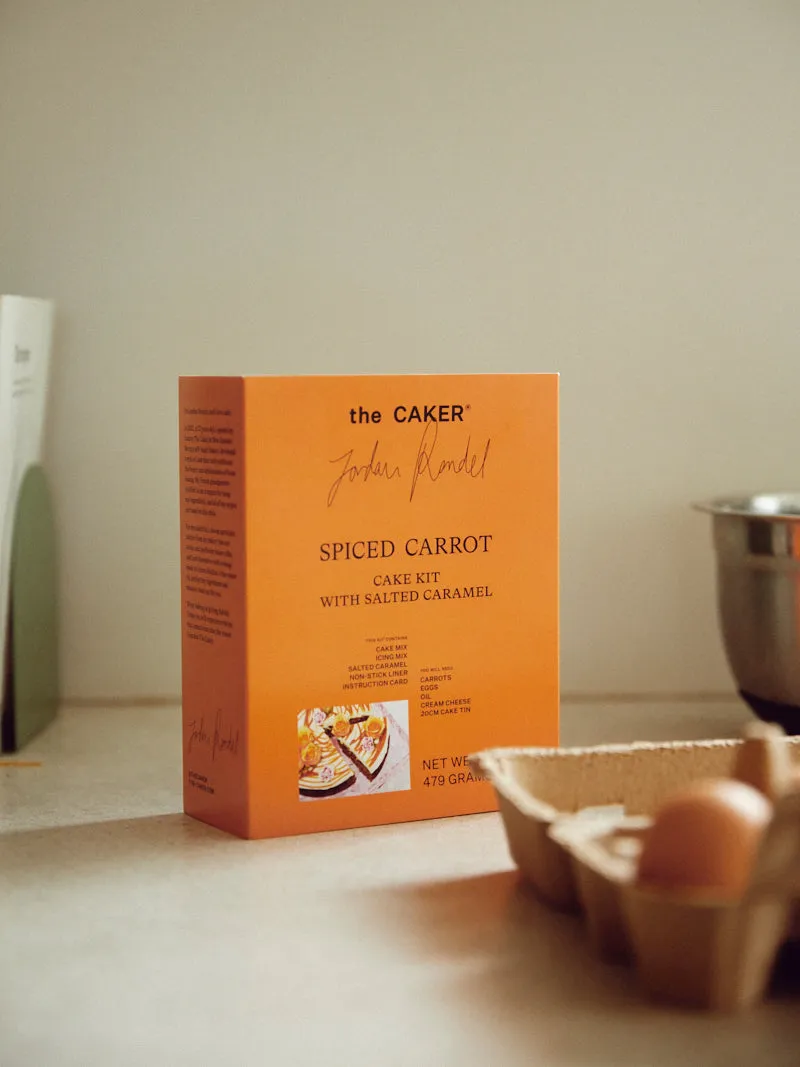 Spiced Carrot with Salted Caramel Cake Kit