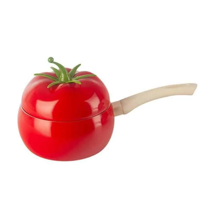 Tomato Shaped Aluminum Frying Pan