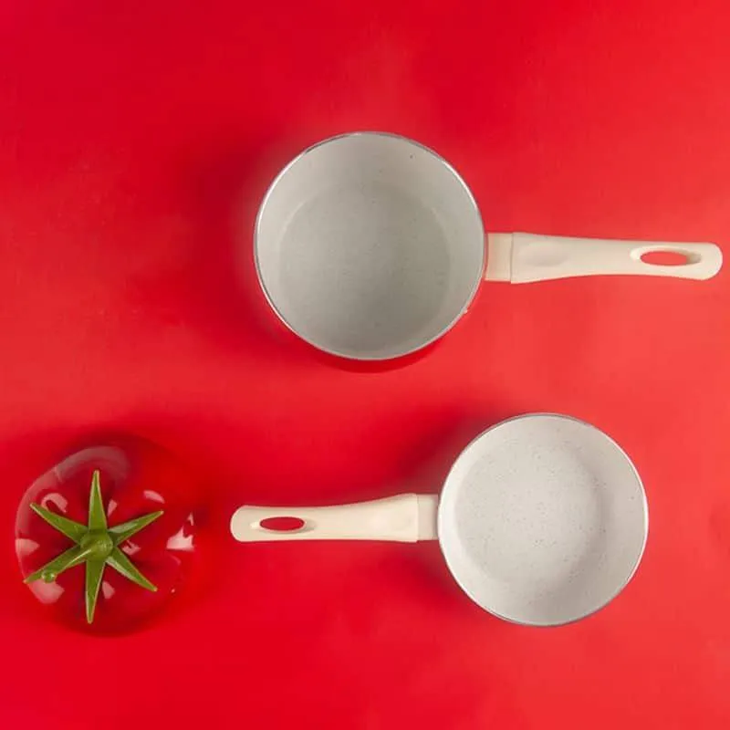 Tomato Shaped Aluminum Frying Pan