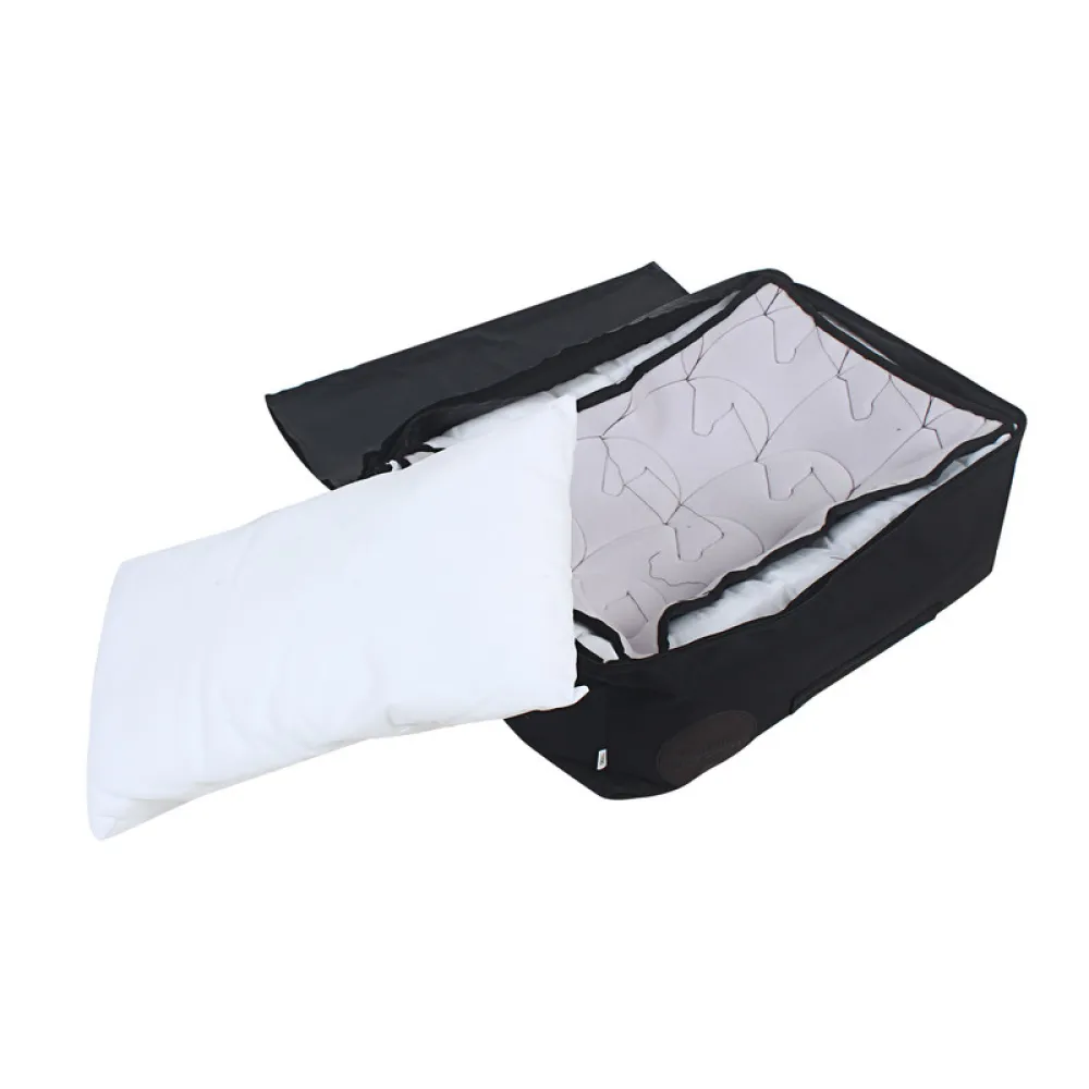 TopDog Premium Prime Lounger Bed for Dogs and Cats (Black) (Get a Toy Free)