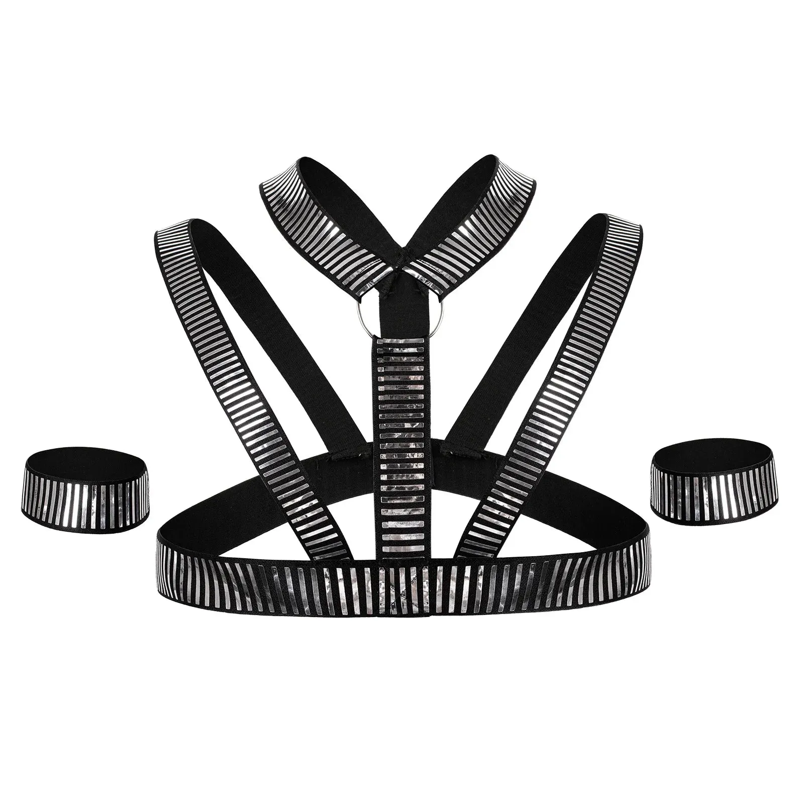 Triple Clutch Silver Metallic Harness