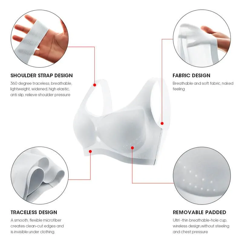 Ultra Thin Transparent Training Bra 32A-50D