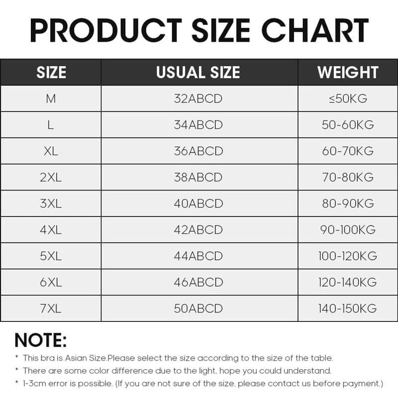 Ultra Thin Transparent Training Bra 32A-50D