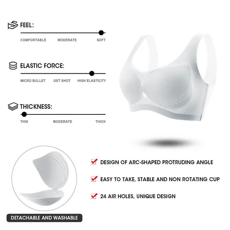 Ultra Thin Transparent Training Bra 32A-50D