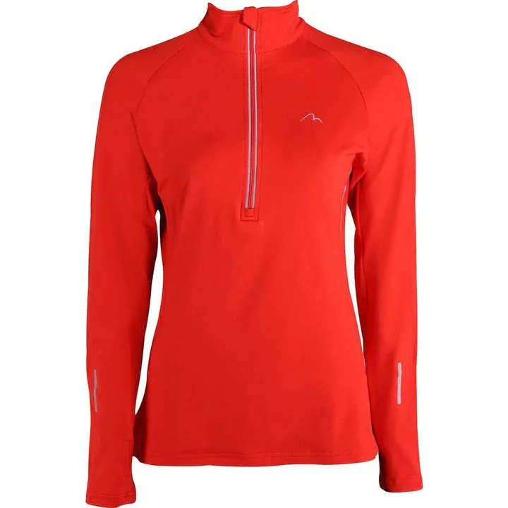 Vancouver Half Zip Long Sleeve Womens Running Top